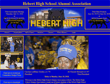 Tablet Screenshot of heberthighalumni.org